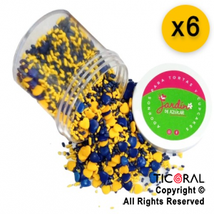 MULTIFORMAS MIX BOCA JUNIORS 75 GR X 6